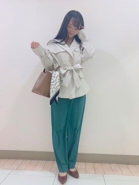 「テチチ(Te chichi)」｜「アイテム（財布/小物）」を使った、Nairiさん（レディース・157cm）の春コーディネート