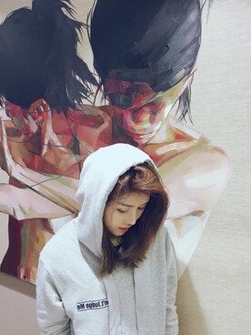 「hat」｜「アイテム（口紅/リップティント/グロス）」を使った、Kayte さん（レディース・158cm）の冬コーディネート