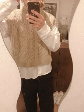 yuumeeyさん（レディース・153cm）の冬コーディネート