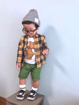 yo_yoさん（キッズ・80cm）の秋コーディネート