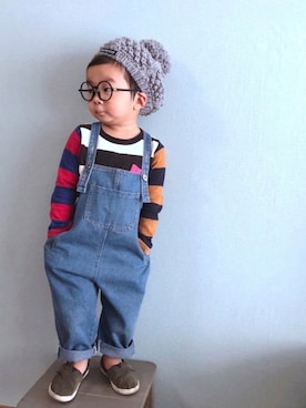 yo_yoさん（キッズ・80cm）の秋コーディネート