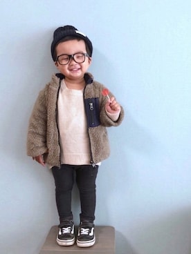yo_yoさん（キッズ・80cm）の秋コーディネート