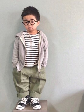 yo_yoさん（キッズ・90cm）の冬コーディネート