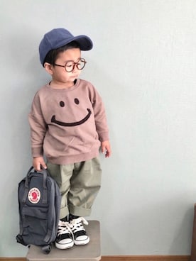 「しまむら（シマムラ）のアイテム」を使った、yo_yoさん（キッズ・90cm）の春コーディネート