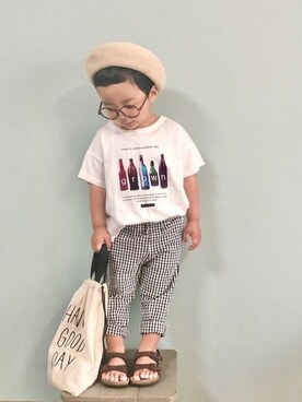 yo_yoさん（キッズ・90cm）の夏コーディネート