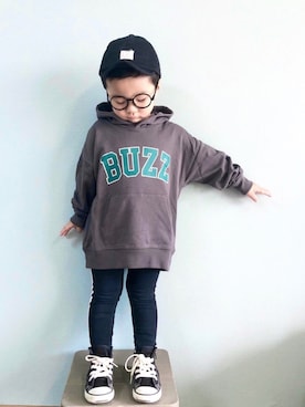 「トイストーリー」｜「アイテム（その他）」を使った、yo_yoさん（キッズ・90cm）の秋コーディネート