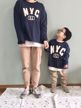 yo_yoさん（キッズ・90cm）の春コーディネート