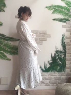 「chico_（チコ）のアイテム」を使った、KEI☺︎さん（レディース・155cm）の春コーディネート