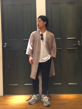 「アンクルパンツ」｜しょうへいさん（メンズ・166cm）の春コーディネート