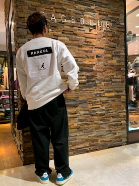 「RAGEBLUE（レイジブルー）のアイテム（マウンテンパーカー）」を使った、しょうへいさん（メンズ・166cm）の秋コーディネート