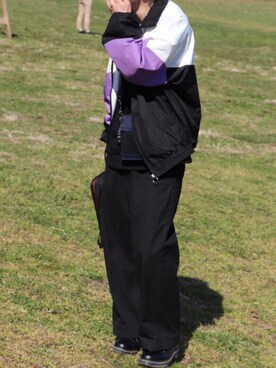 「MONO-MART（モノマート）のアイテム（その他アウター）」を使った、しろくんさん（メンズ・171cm）の春コーディネート