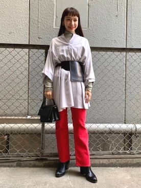 izumi  ishiketaさん（レディース・156cm）の冬コーディネート