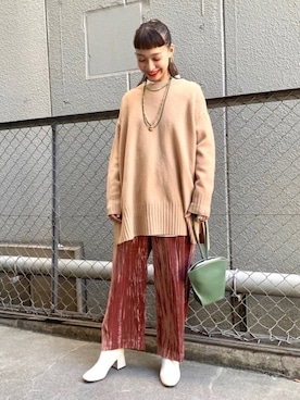 izumi  ishiketaさん（レディース・156cm）の冬コーディネート