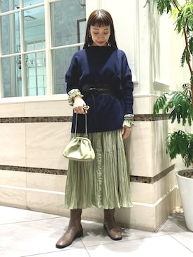 izumi ishiketaさん(レディース・156cm)の冬コーディネート