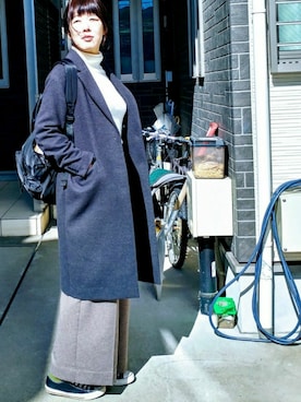 「#リュック」｜おぐらのゆみさんさん（レディース・165cm）の冬コーディネート
