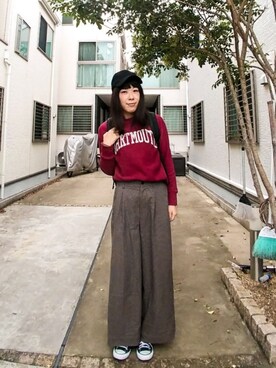 おぐらのゆみさんさん（レディース・165cm）の秋コーディネート