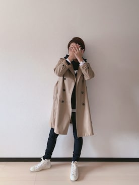 u-tanさん（レディース・168cm）の冬コーディネート