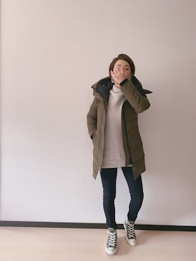 u-tanさん（レディース・168cm）の冬コーディネート