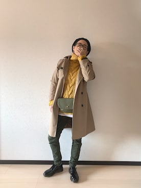 u-tanさん（レディース・168cm）の冬コーディネート