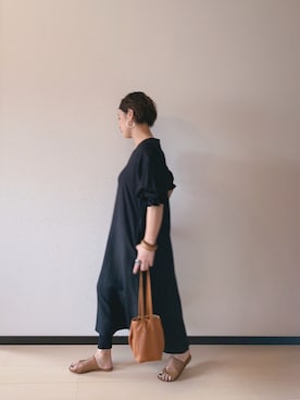 u-tanさん（レディース・168cm）の夏コーディネート