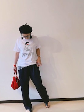 u-tanさん（レディース・168cm）の夏コーディネート