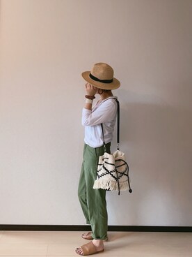 u-tanさん（レディース・168cm）の夏コーディネート