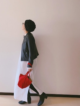 u-tanさん（レディース・168cm）の秋コーディネート