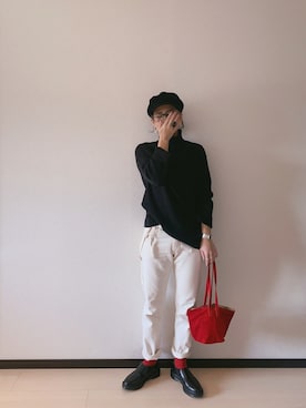 u-tanさん（レディース・168cm）の冬コーディネート