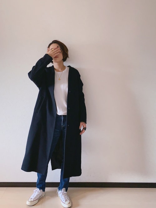 JOURNAL STANDARD 　スーパー140ビーバーVネックコートXS〜M 20200110000511859_500.jpg