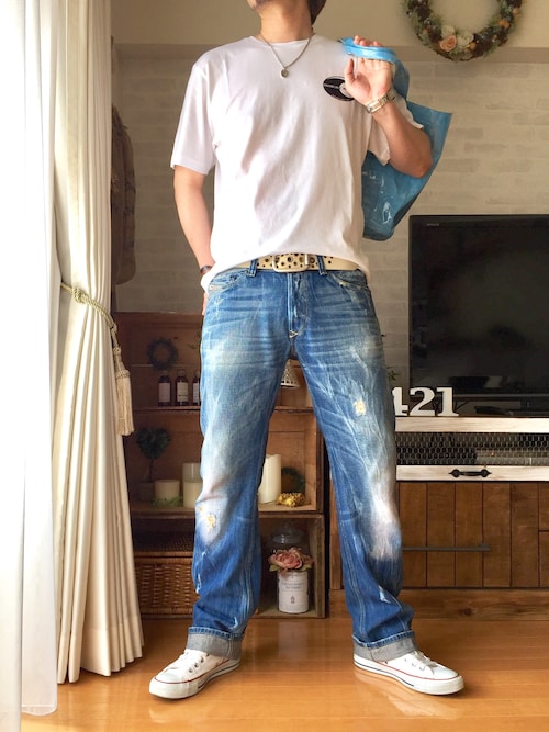 O Takahiro Dieselのデニムパンツを使ったコーディネート Wear