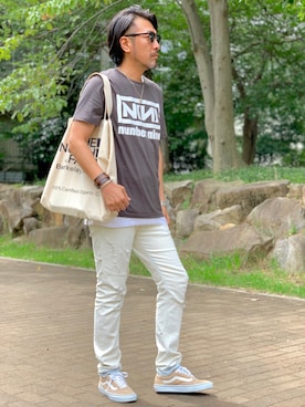 「Franc Temps（フランテンプス）のアイテム」を使った、O.takahiro👖さん（メンズ・181cm）の秋コーディネート