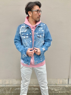 O.takahiro👖さん（メンズ・181cm）の春コーディネート