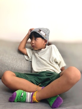 a3s4mamさん（キッズ・120cm）の秋コーディネート