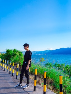 「DW（ディーダブリュー）のアイテム」を使った、Duqmさん（メンズ・182cm）の秋コーディネート