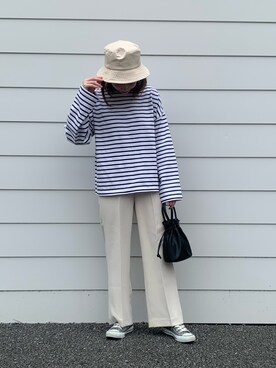 hanaさん（レディース・157cm）の春コーディネート