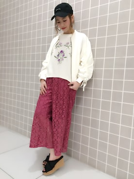 TOSHIBE KAYOKOさん（レディース・158cm）の春コーディネート
