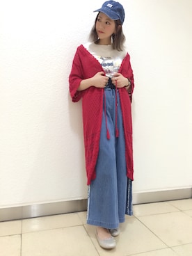 「w closet」｜TOSHIBE KAYOKOさん（レディース・158cm）の春コーディネート