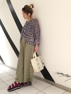 TOSHIBE KAYOKOさん（レディース・158cm）の春コーディネート