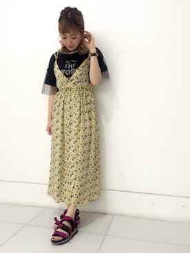 TOSHIBE KAYOKOさん（レディース・158cm）の夏コーディネート