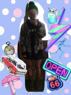 小林香萌さんのコーディネート