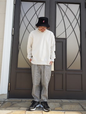 「Steven Alan」｜「アイテム（その他）」を使った、くすくすさん（メンズ・167cm）の春コーディネート