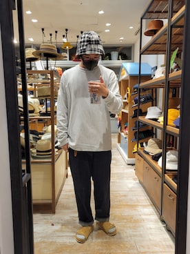 くすくす(OVERRIDE 本部)|BIRKENSTOCKのサンダルを使った