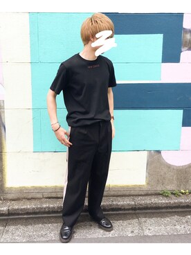 「JOHN LAWRENCE SULLIVAN」｜「アイテム（アナログ腕時計）」を使った、KOHさん（メンズ・180cm）の夏コーディネート