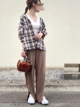 「pairpair」｜「アイテム（キャミソール）」を使った、no＊さん（レディース・160cm）の夏コーディネート