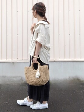 「CeLL（セル）のアイテム」を使った、no＊さん（レディース・160cm）の夏コーディネート