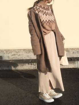 no＊さん（レディース・160cm）の冬コーディネート