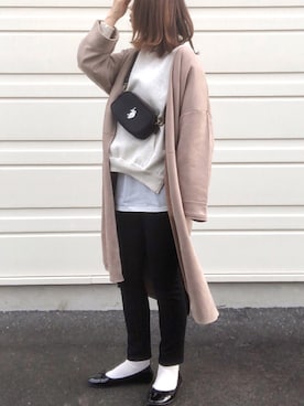 no*さん(レディース・160cm)の冬コーディネート