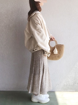 「CeLL（セル）のアイテム」を使った、no＊さん（レディース・160cm）の春コーディネート