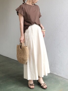 「CeLL（セル）のアイテム」を使った、no＊さん（レディース・160cm）の夏コーディネート