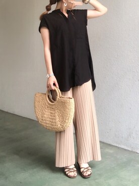 「CeLL（セル）のアイテム」を使った、no＊さん（レディース・160cm）の夏コーディネート